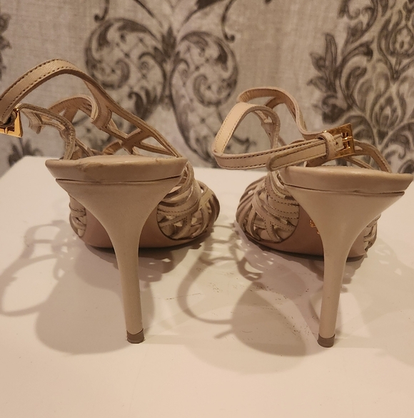 Prada Beige Strappy Sandals - Picture 5 of 8
